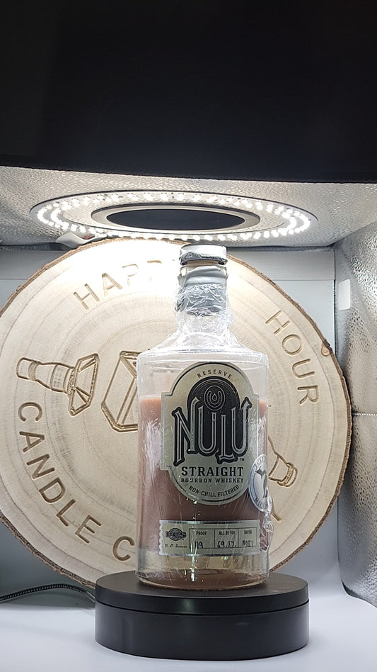 Leather & Lavender 16 oz, single batch, hand poured, coconut wax, phthalate free *NULU*