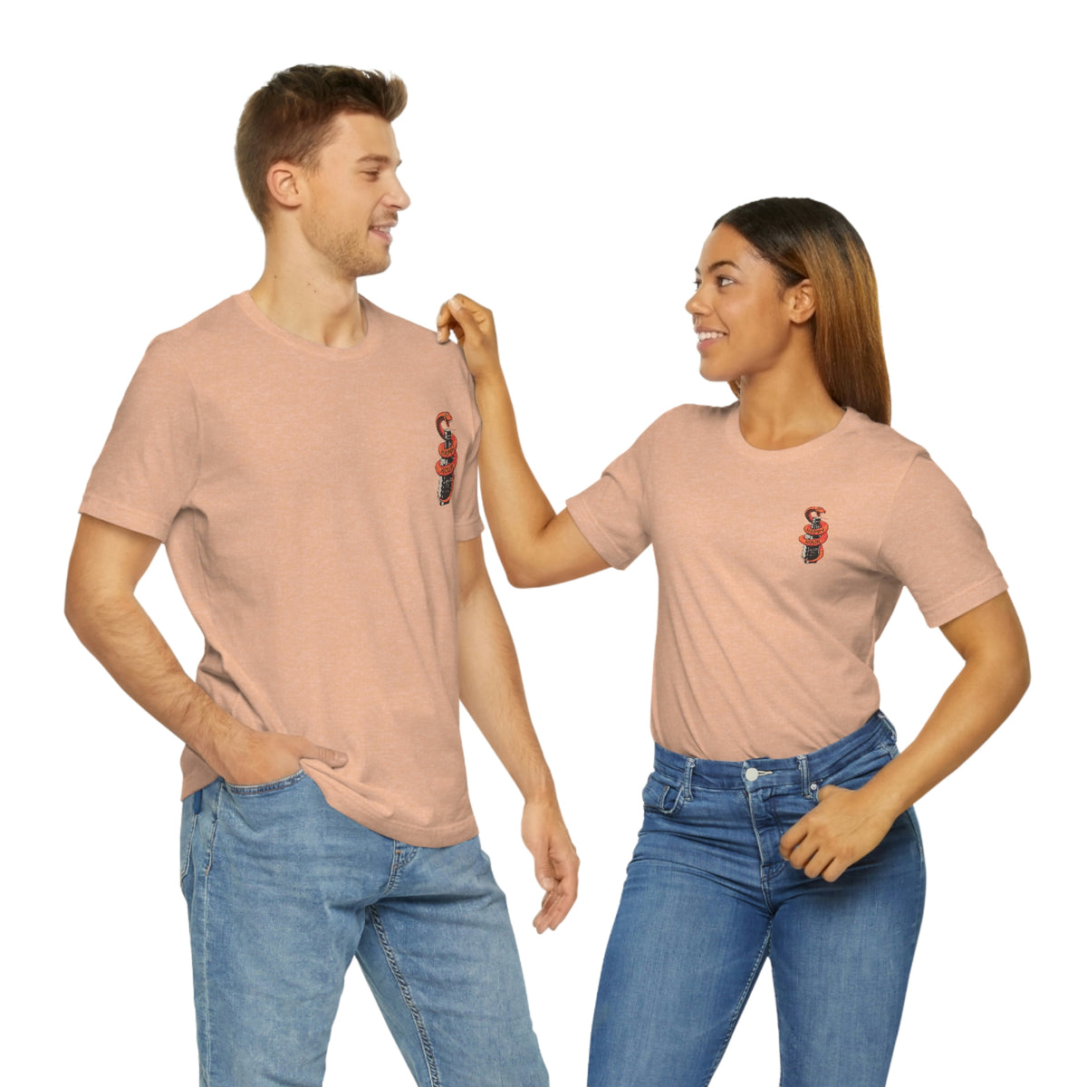 Snake Bottle Unisex Jersey Short Sleeve Tee
