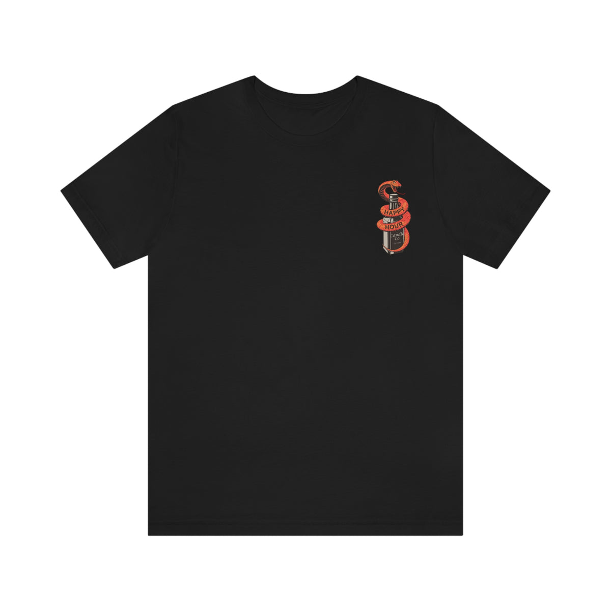 Snake Bottle Unisex Jersey Short Sleeve Tee