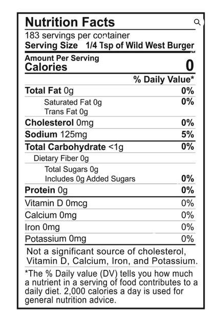 Wild West Steakburger