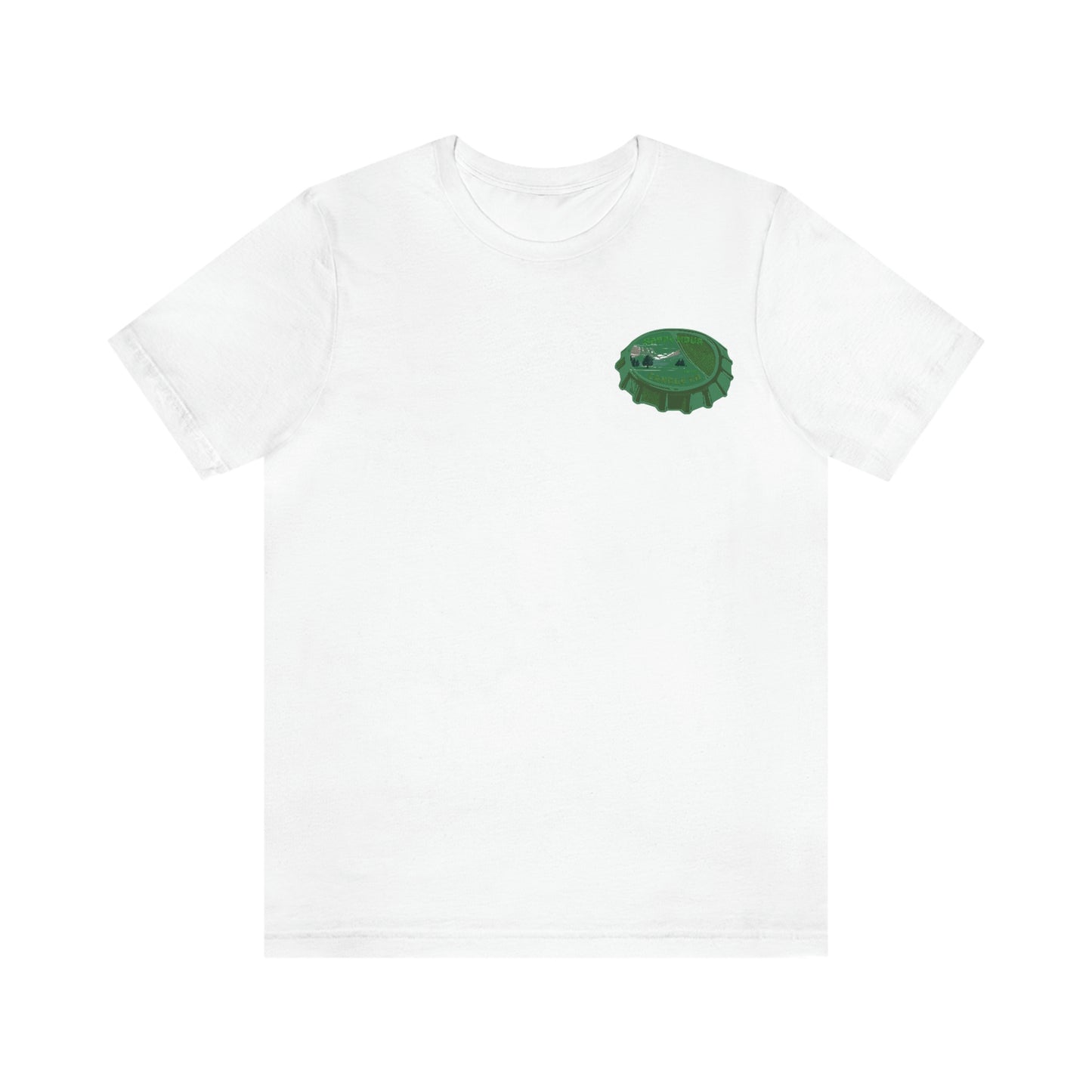 Teton Bottle Top Unisex Jersey Short Sleeve Tee