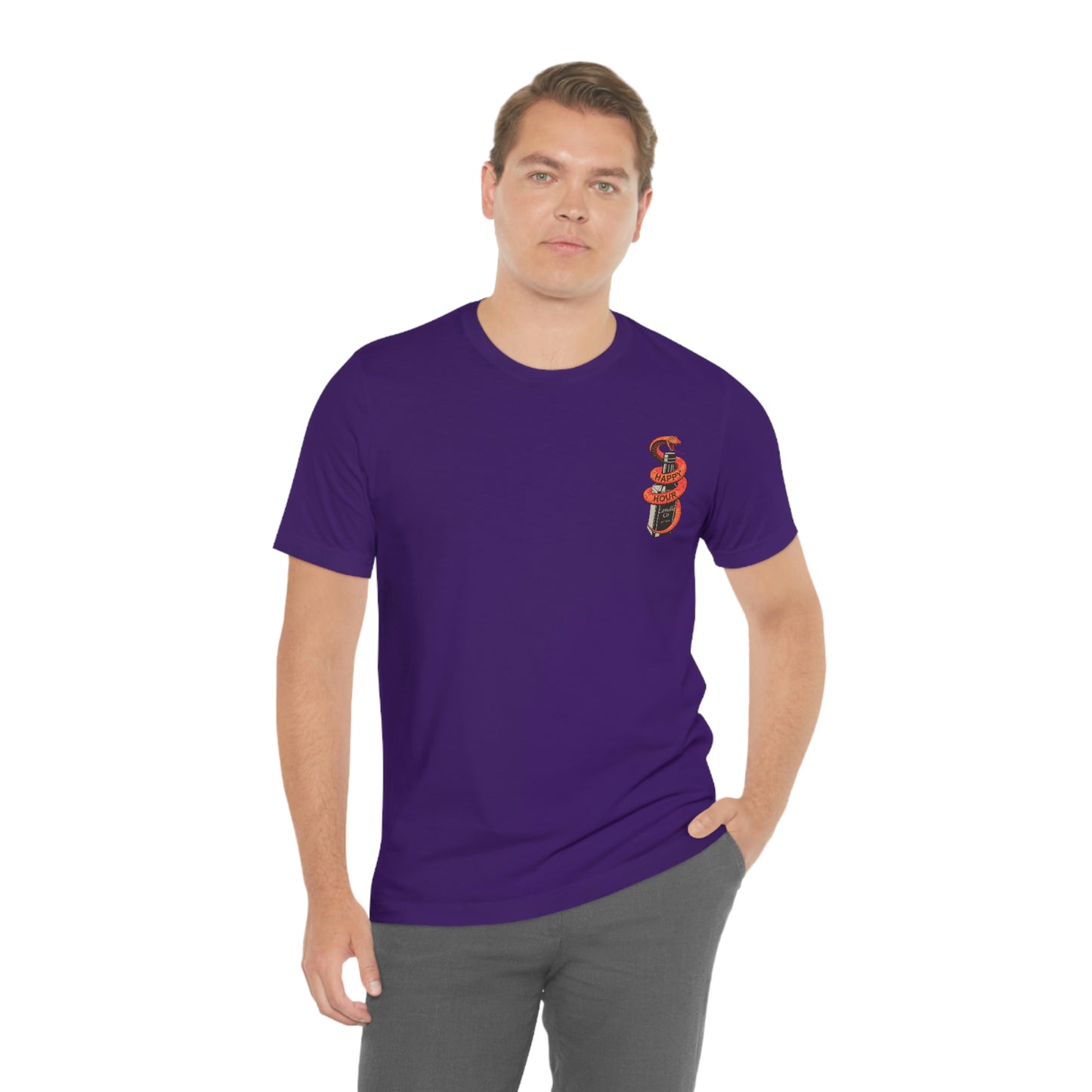 Snake Bottle Unisex Jersey Short Sleeve Tee