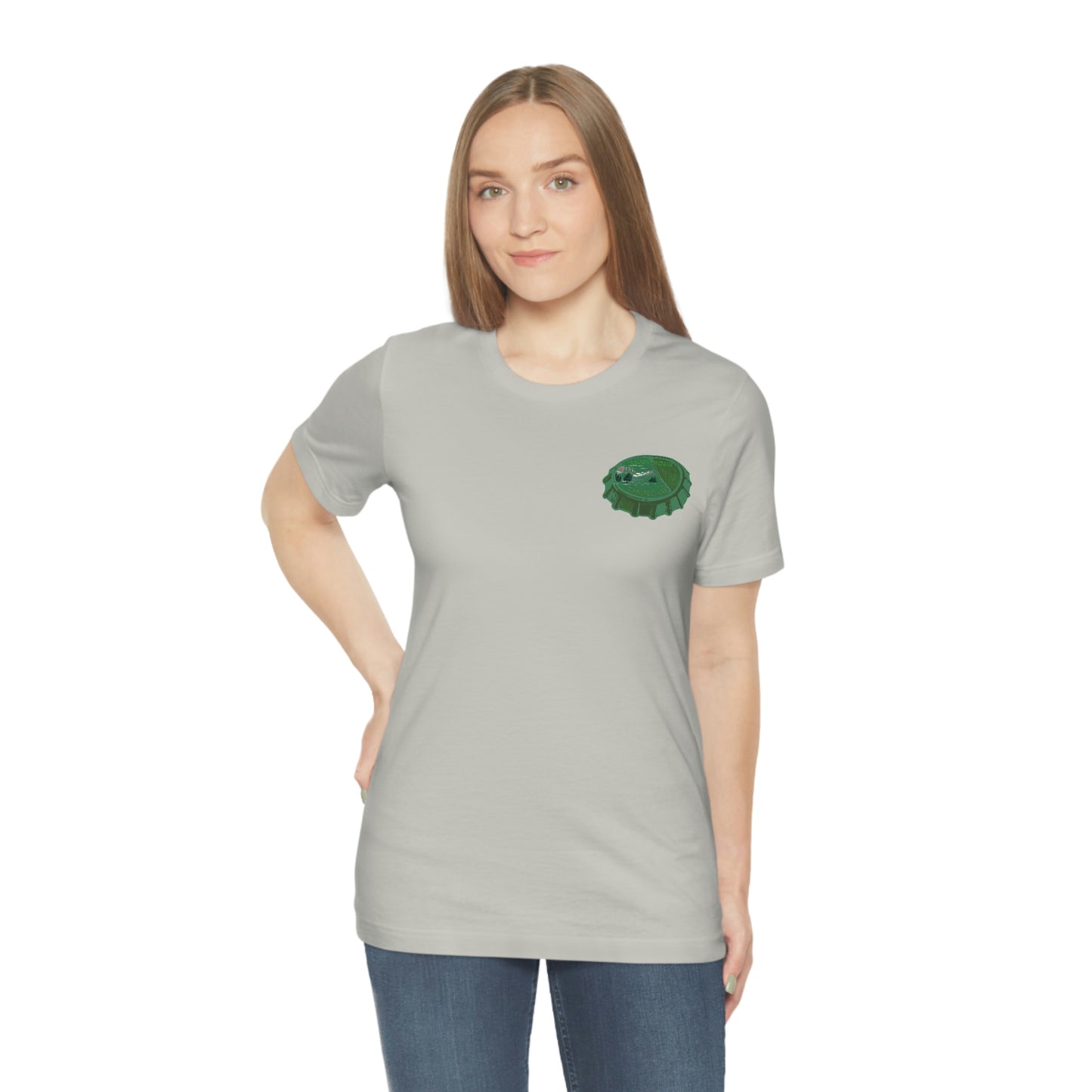 Teton Bottle Top Unisex Jersey Short Sleeve Tee