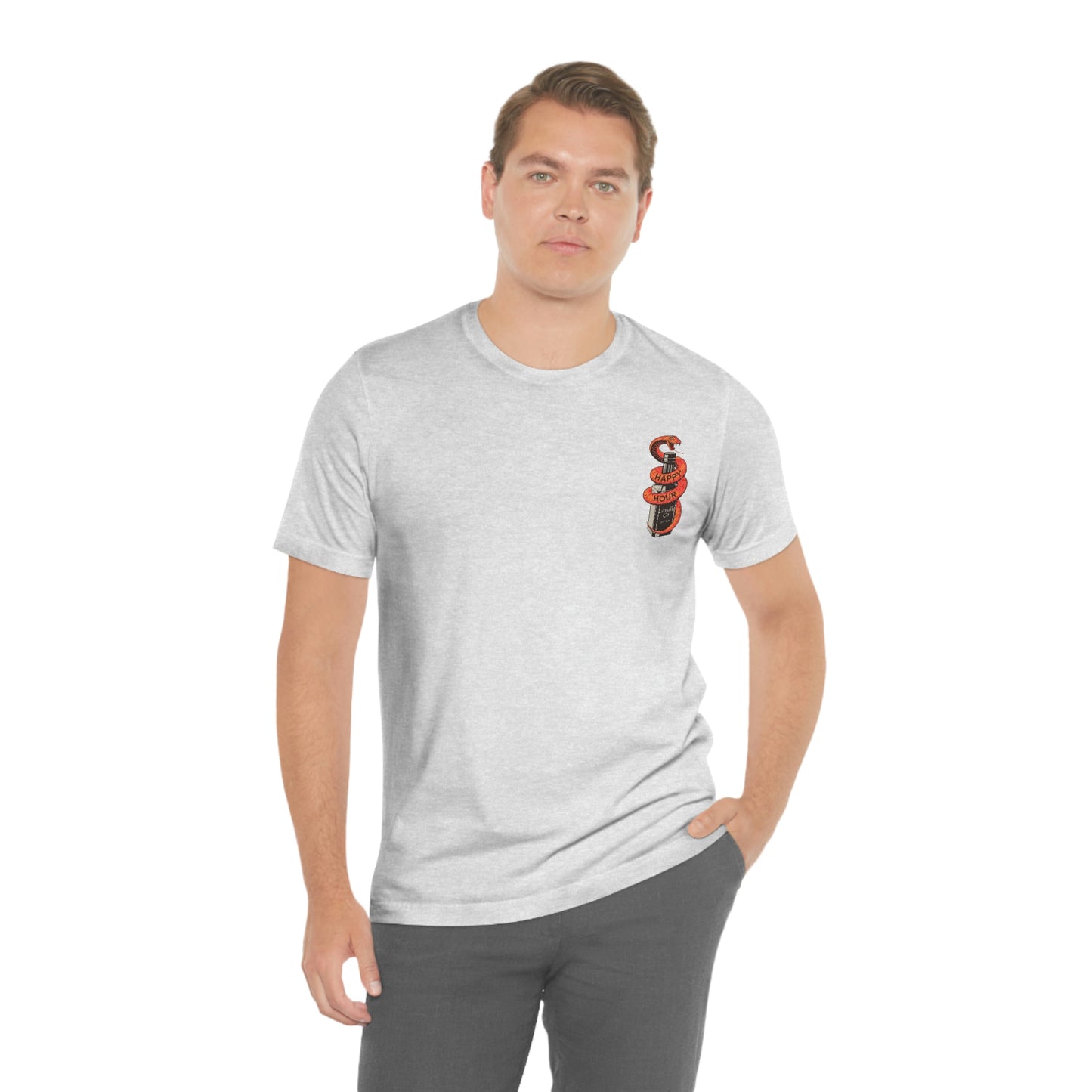 Snake Bottle Unisex Jersey Short Sleeve Tee