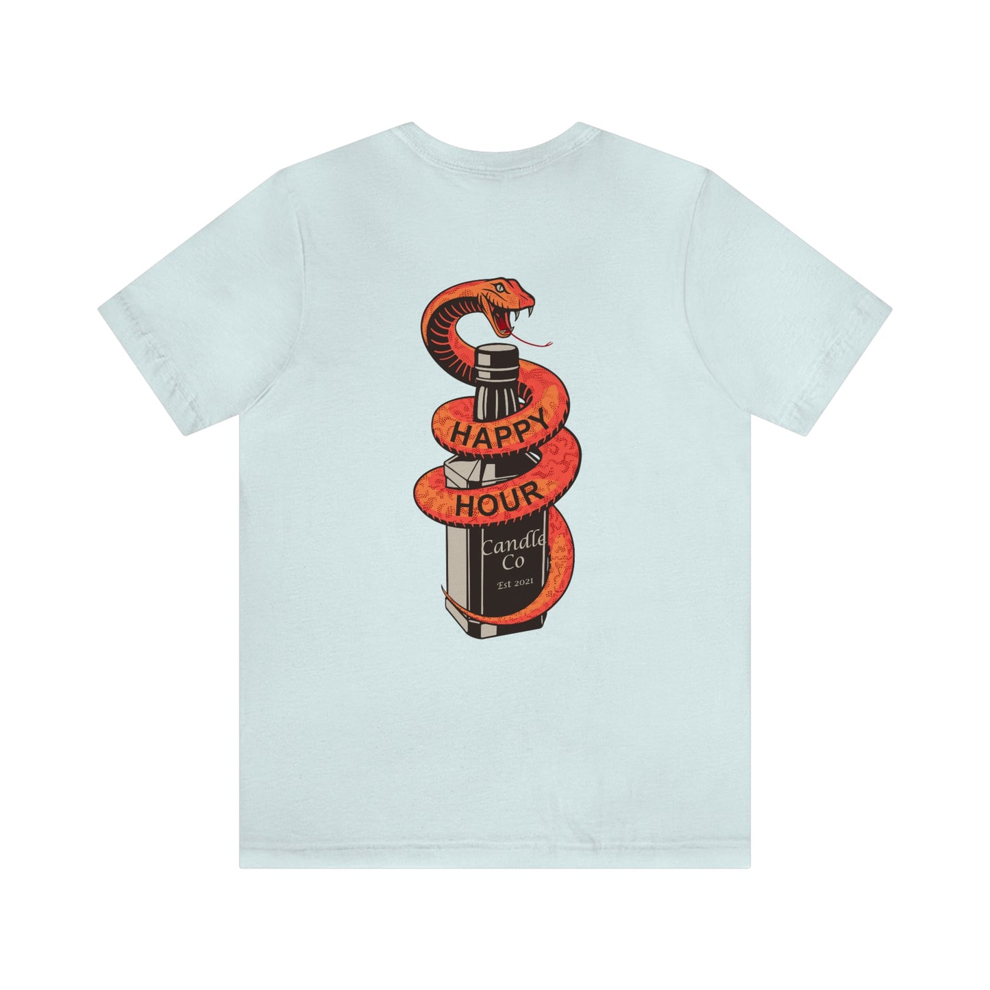 Snake Bottle Unisex Jersey Short Sleeve Tee