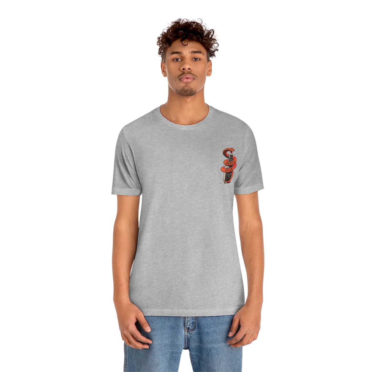 Snake Bottle Unisex Jersey Short Sleeve Tee