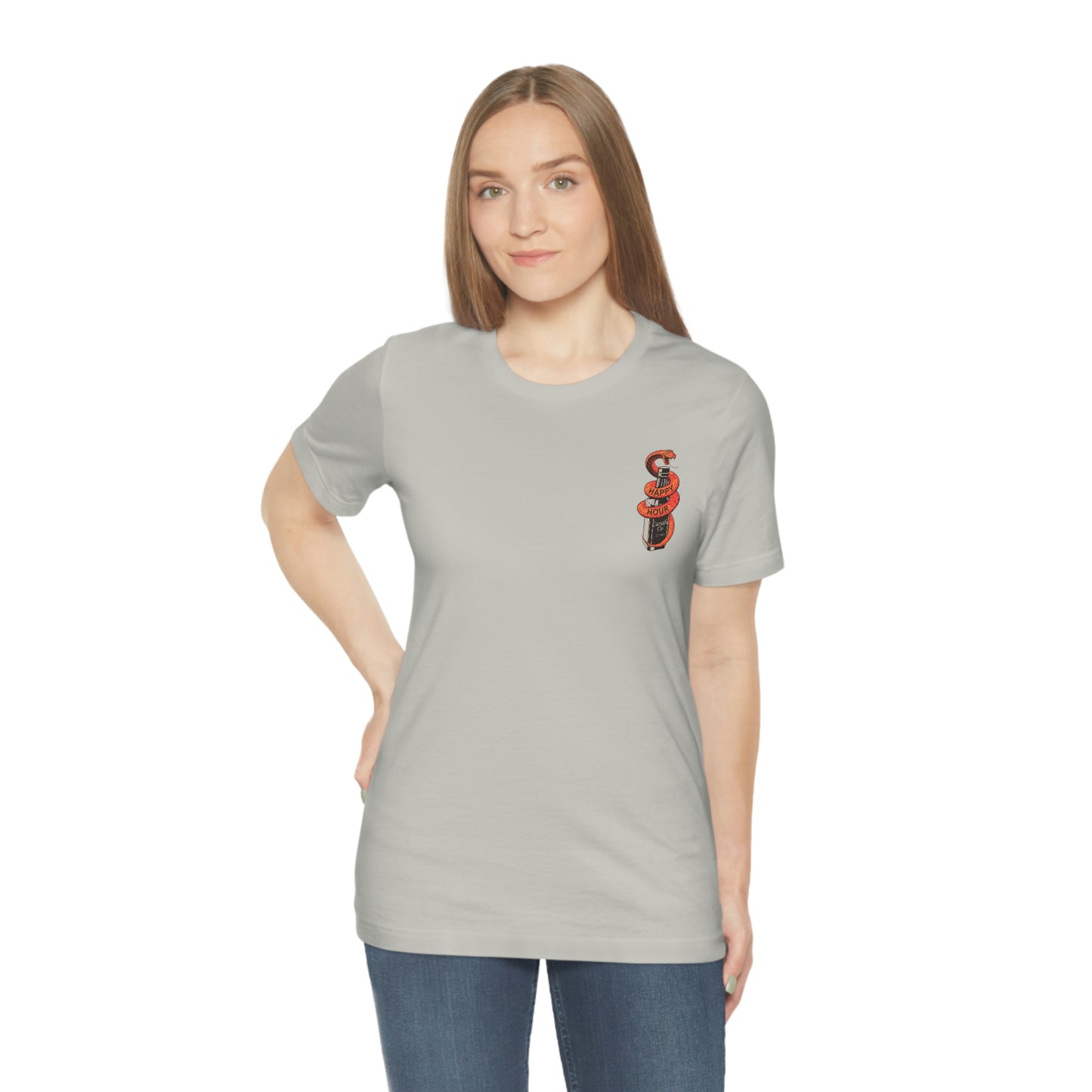 Snake Bottle Unisex Jersey Short Sleeve Tee