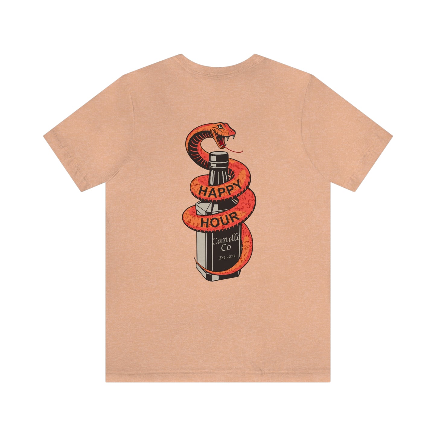 Snake Bottle Unisex Jersey Short Sleeve Tee