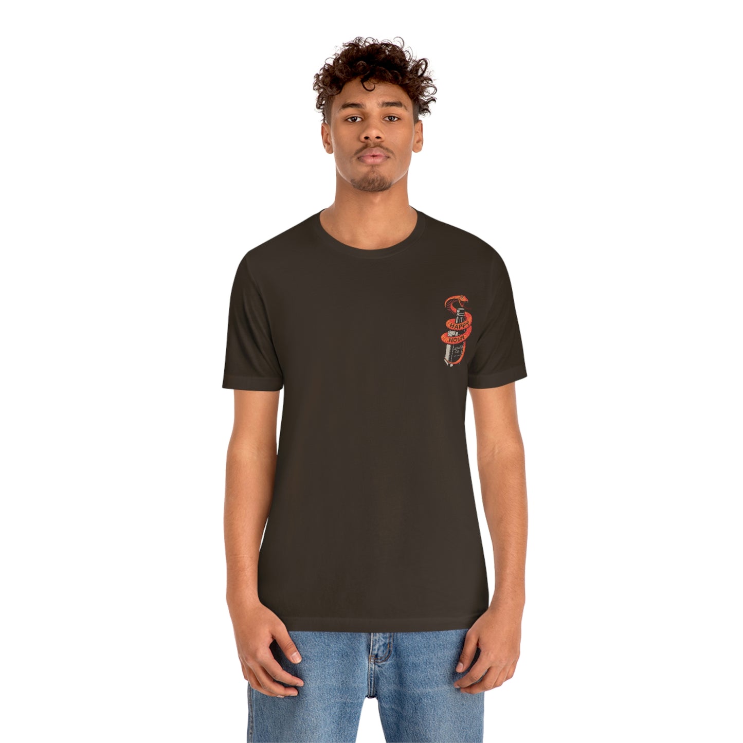 Snake Bottle Unisex Jersey Short Sleeve Tee