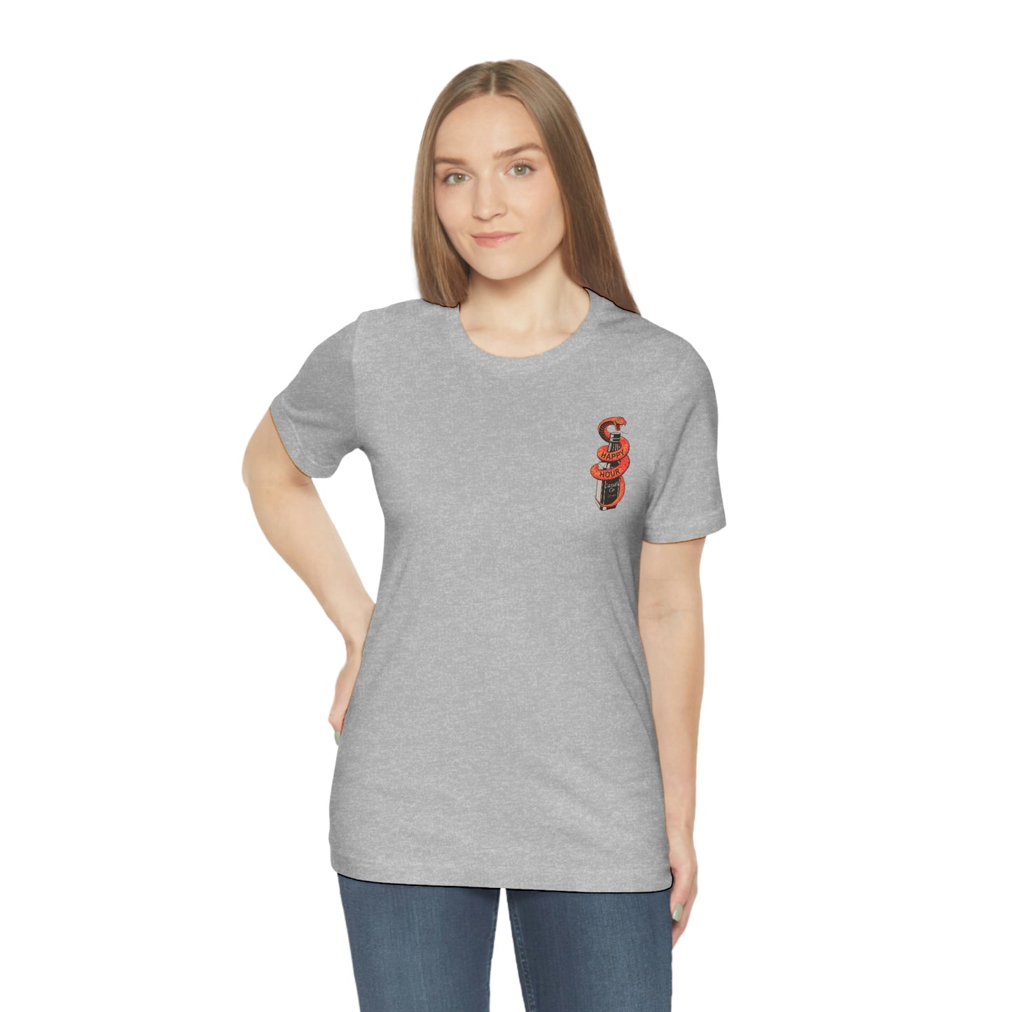 Snake Bottle Unisex Jersey Short Sleeve Tee