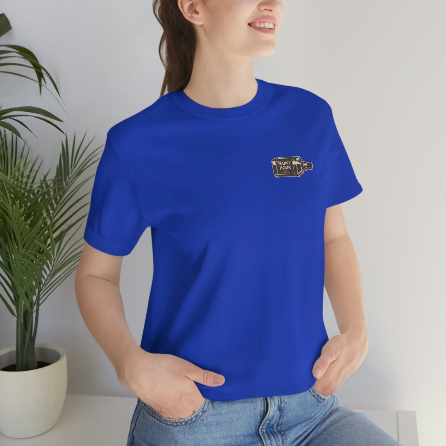 Happy Hour Sidebottle Unisex Jersey Short Sleeve Tee