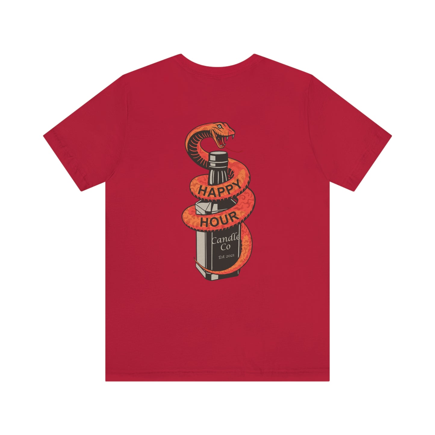 Snake Bottle Unisex Jersey Short Sleeve Tee