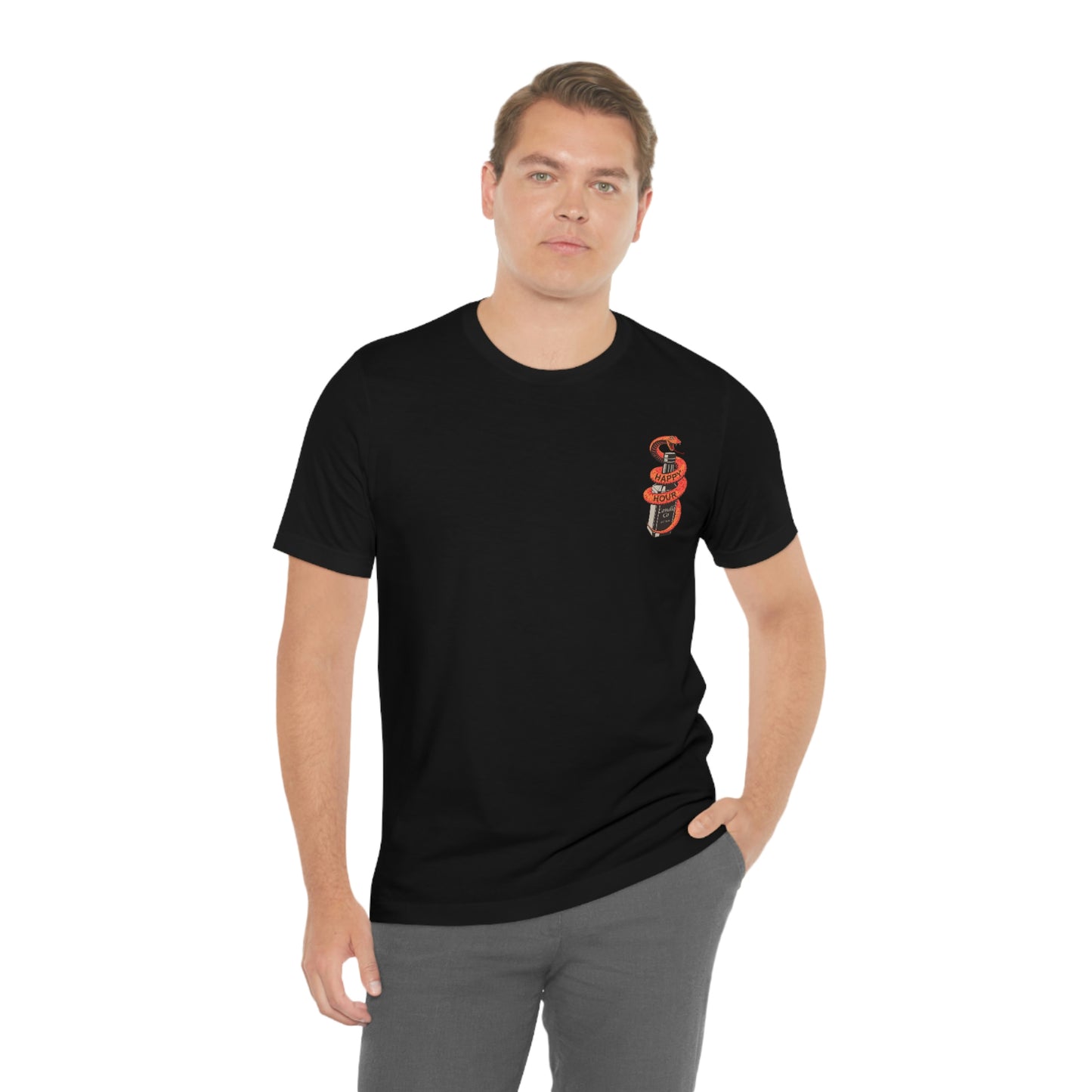 Snake Bottle Unisex Jersey Short Sleeve Tee