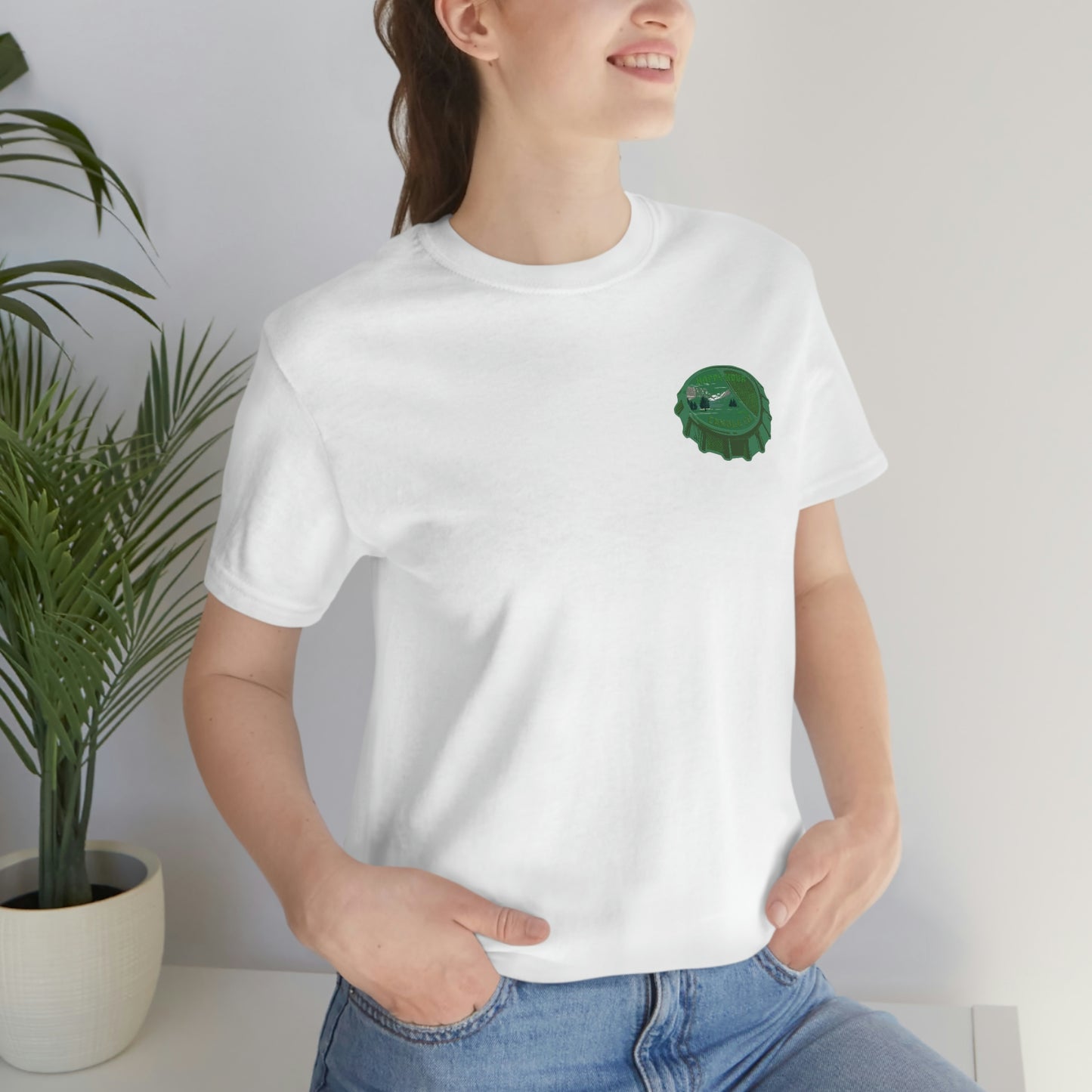 Teton Bottle Top Unisex Jersey Short Sleeve Tee