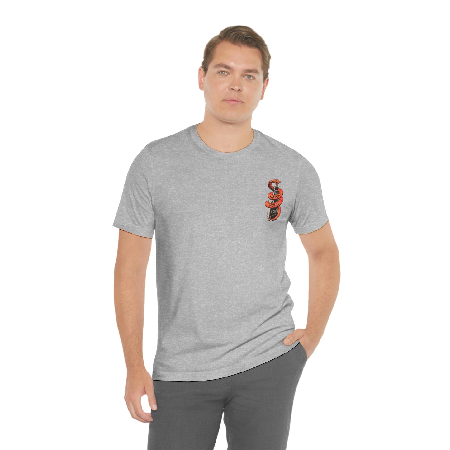 Snake Bottle Unisex Jersey Short Sleeve Tee