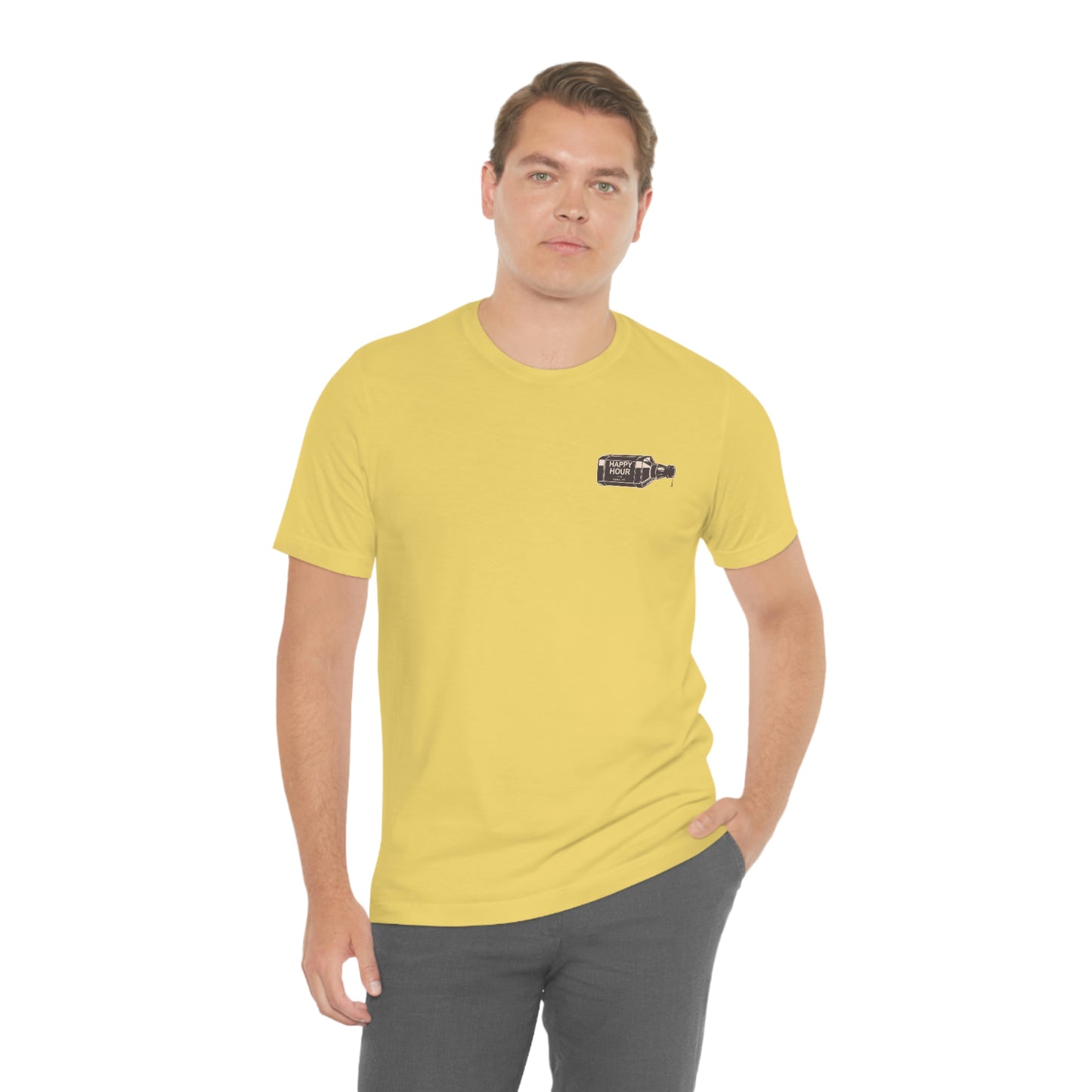 Happy Hour Sidebottle Unisex Jersey Short Sleeve Tee