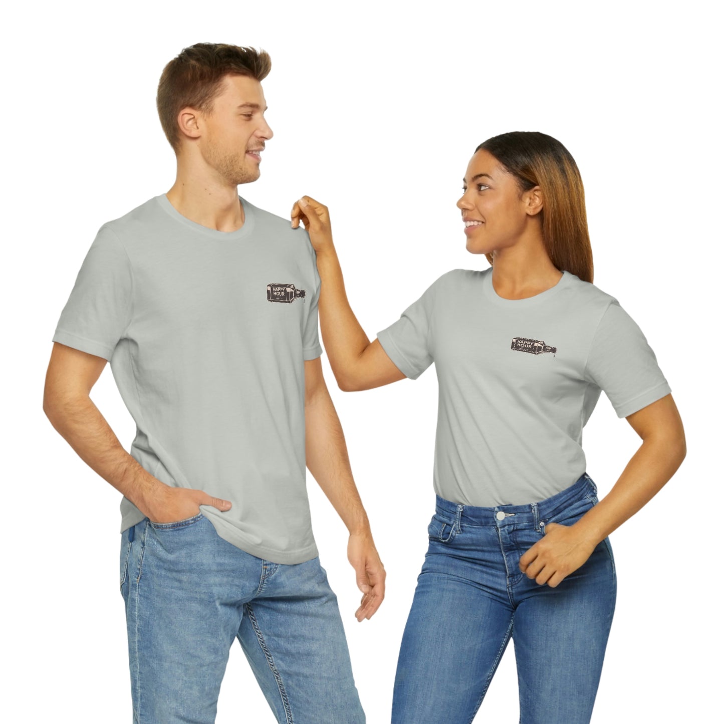 Happy Hour Sidebottle Unisex Jersey Short Sleeve Tee