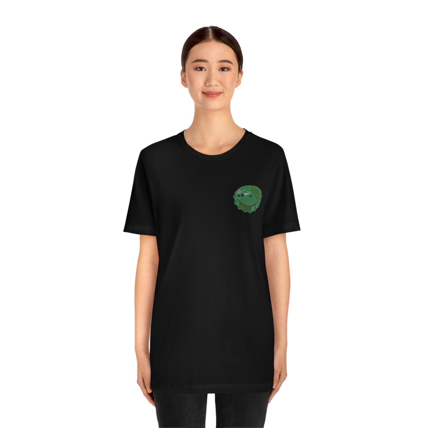 Teton Bottle Top Unisex Jersey Short Sleeve Tee