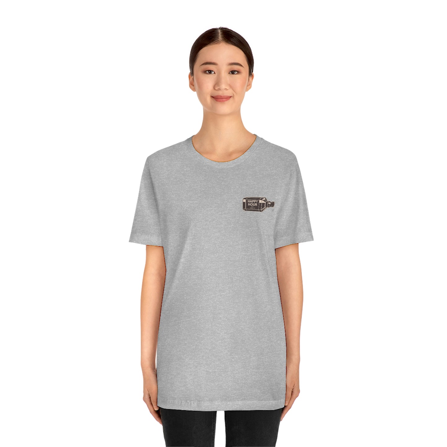 Happy Hour Sidebottle Unisex Jersey Short Sleeve Tee