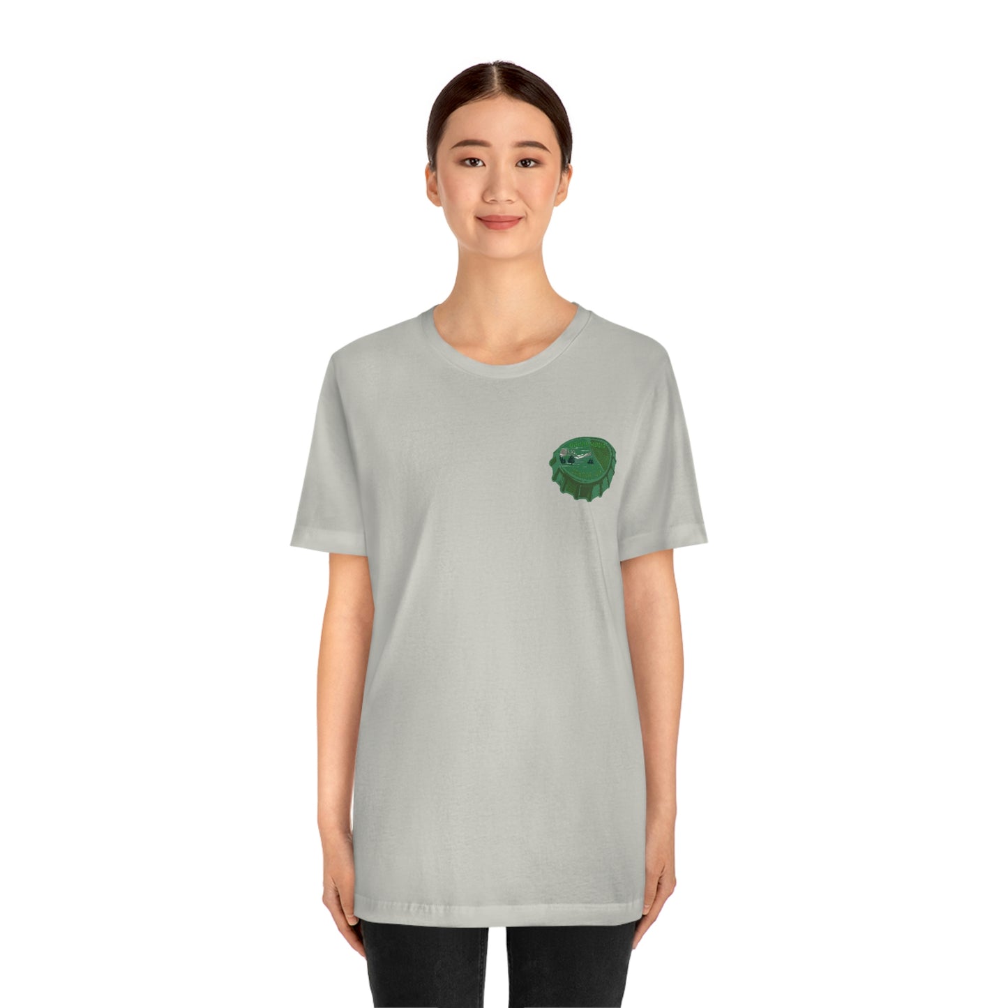 Teton Bottle Top Unisex Jersey Short Sleeve Tee