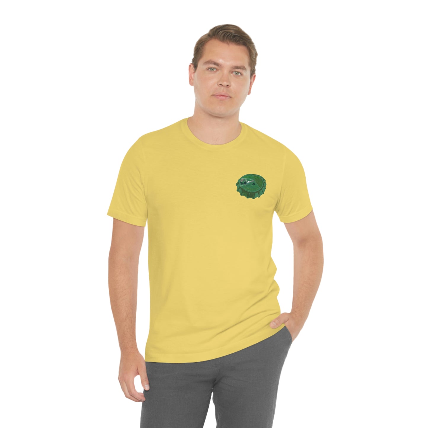 Teton Bottle Top Unisex Jersey Short Sleeve Tee