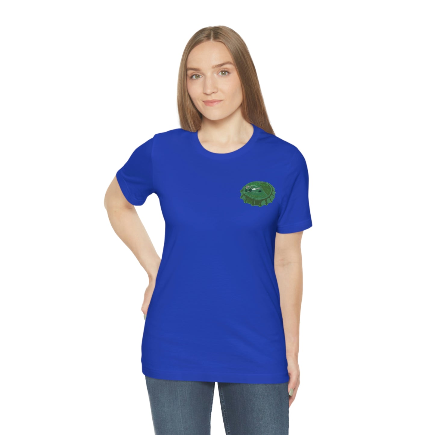 Teton Bottle Top Unisex Jersey Short Sleeve Tee