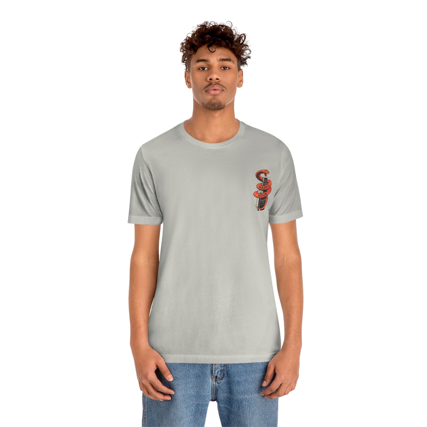 Snake Bottle Unisex Jersey Short Sleeve Tee