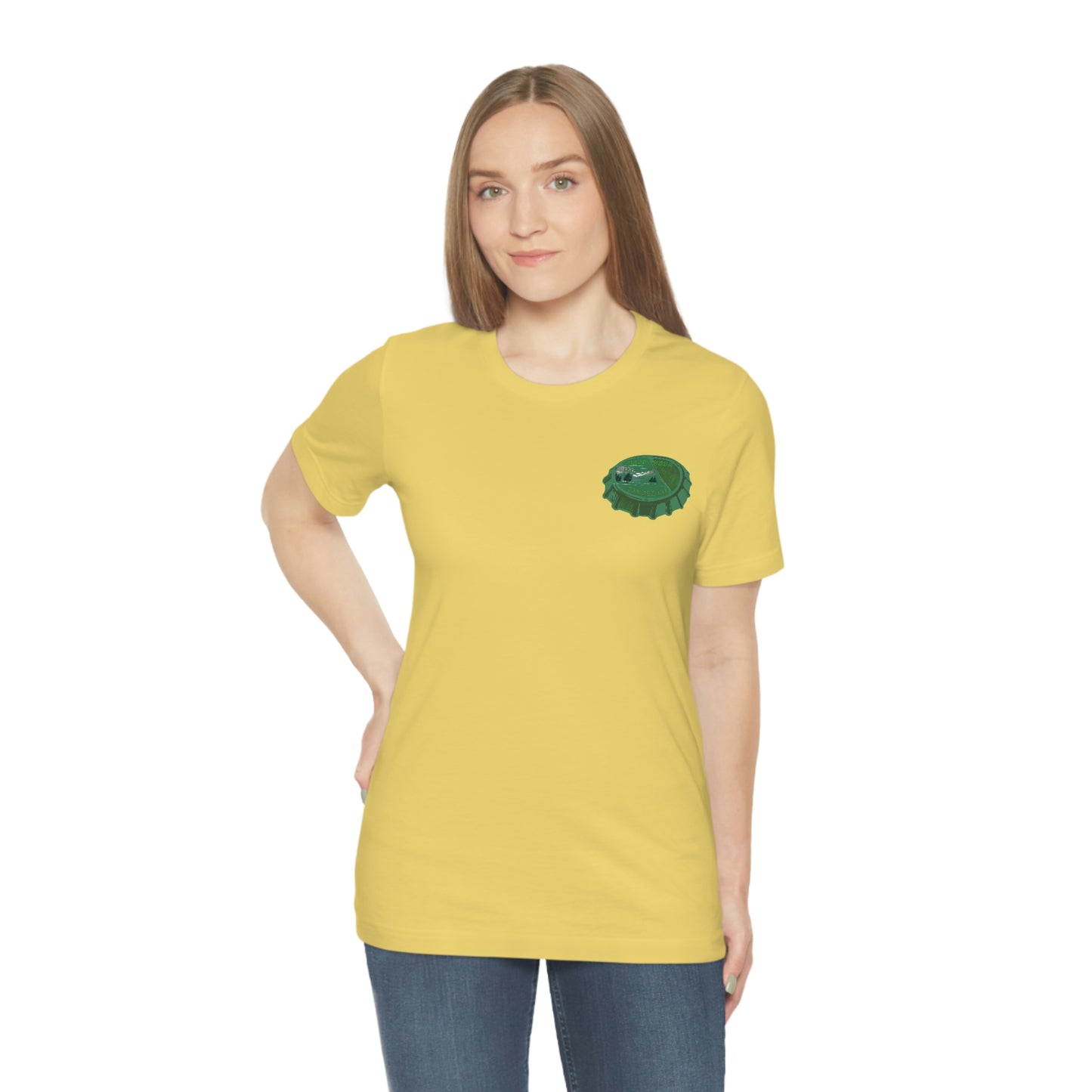 Teton Bottle Top Unisex Jersey Short Sleeve Tee