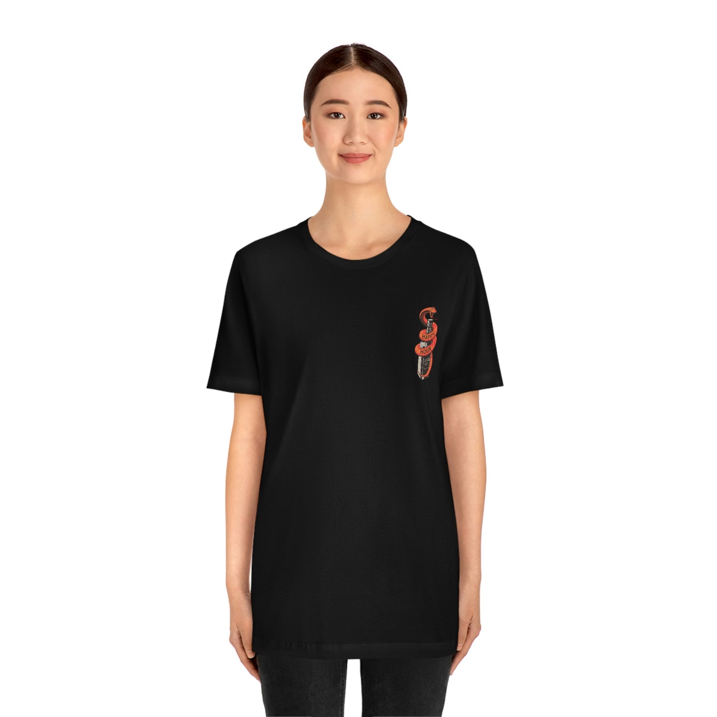 Snake Bottle Unisex Jersey Short Sleeve Tee