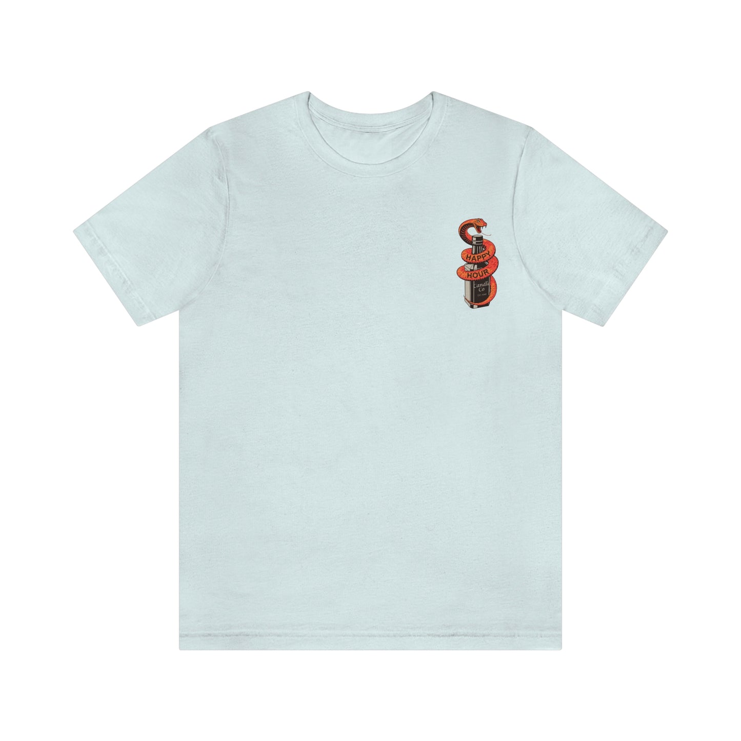 Snake Bottle Unisex Jersey Short Sleeve Tee