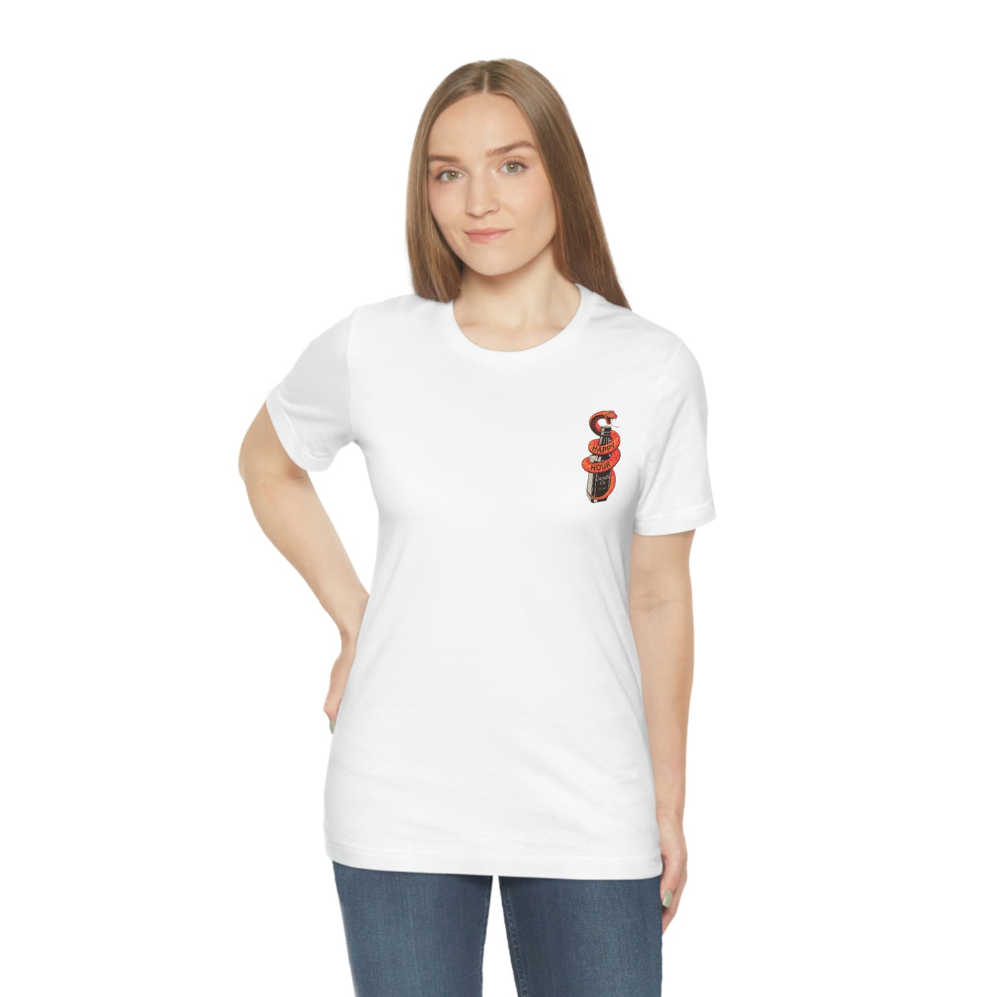 Snake Bottle Unisex Jersey Short Sleeve Tee