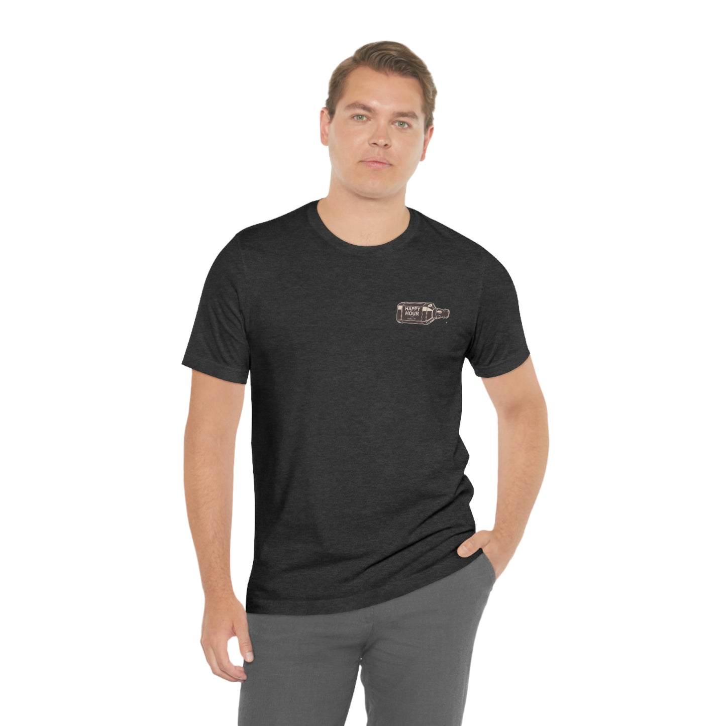 Happy Hour Sidebottle Unisex Jersey Short Sleeve Tee