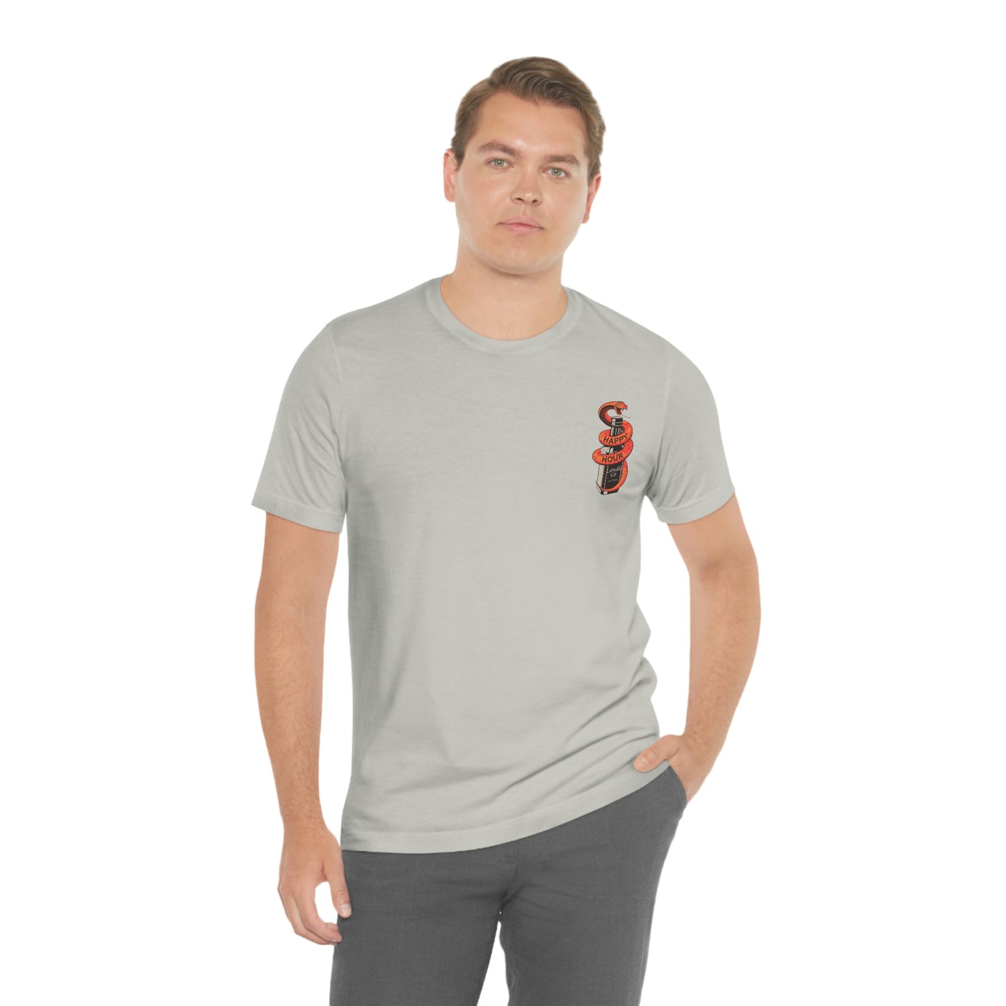 Snake Bottle Unisex Jersey Short Sleeve Tee