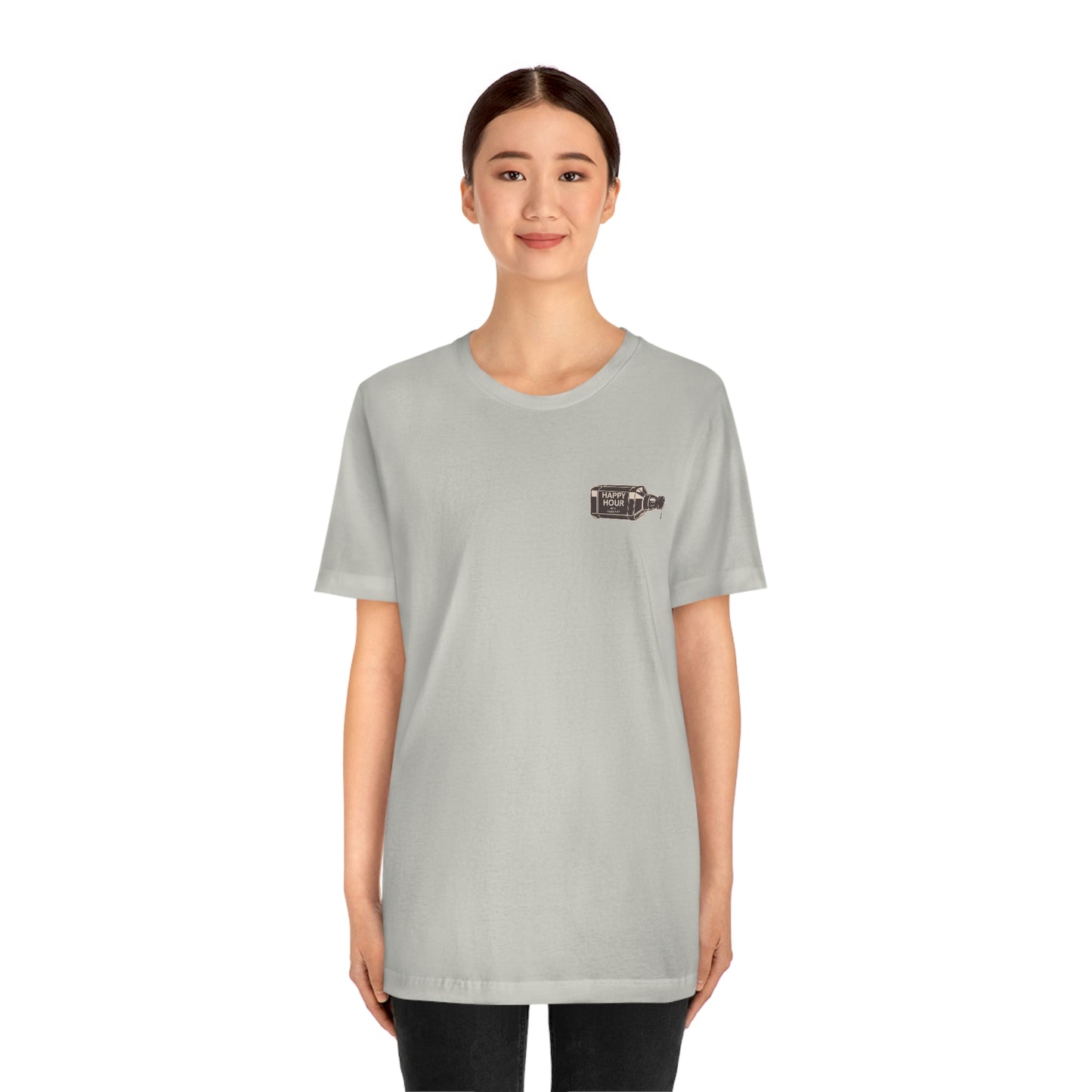 Happy Hour Sidebottle Unisex Jersey Short Sleeve Tee